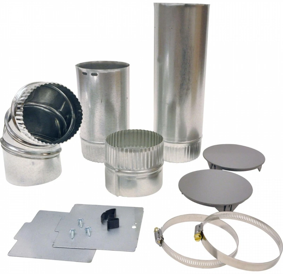 Whirlpool Vent Kit 4 Inch Rigid Aluminium - C00325612