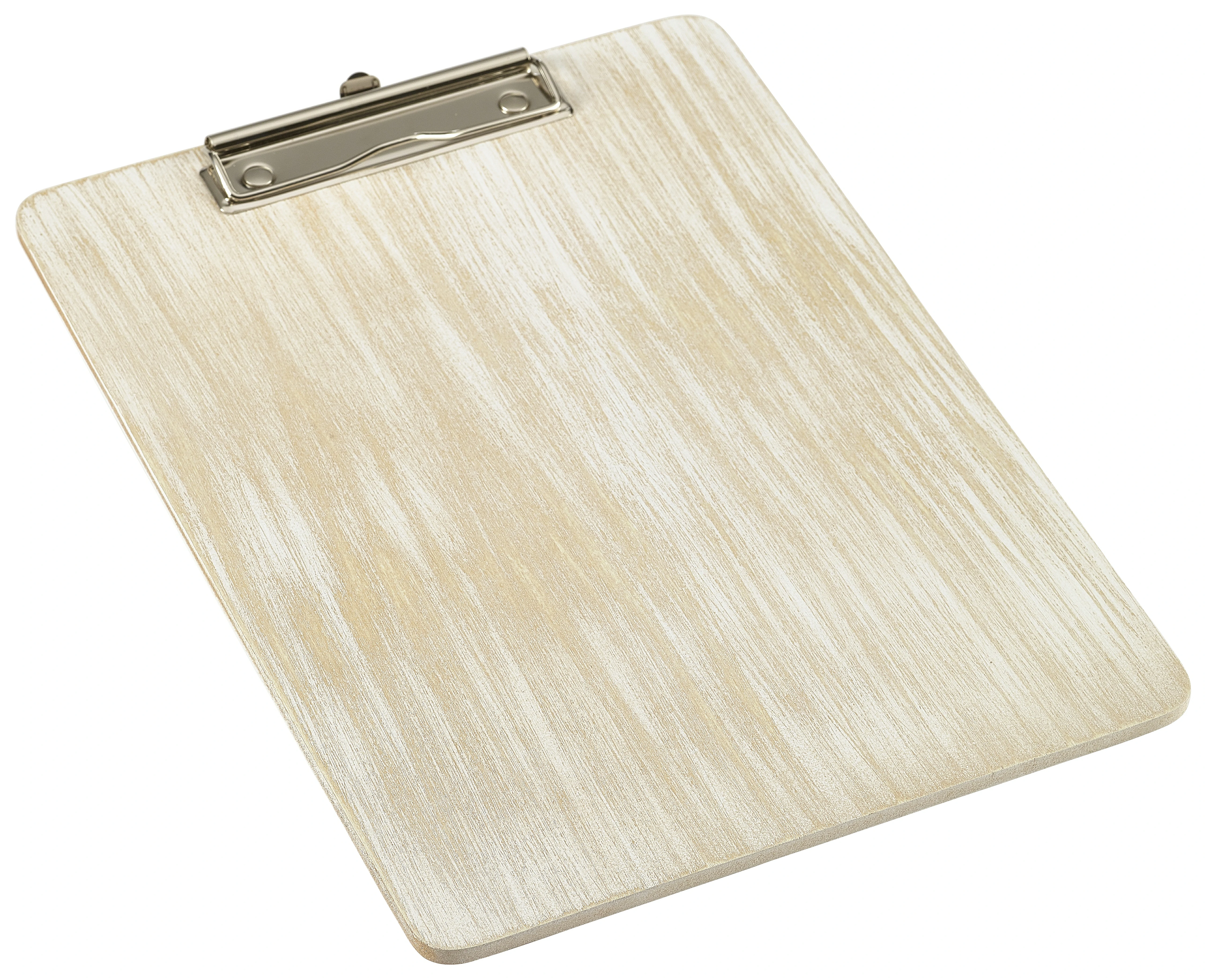 White Wash Wooden Menu Clipboard A4 24x32x0.6cm