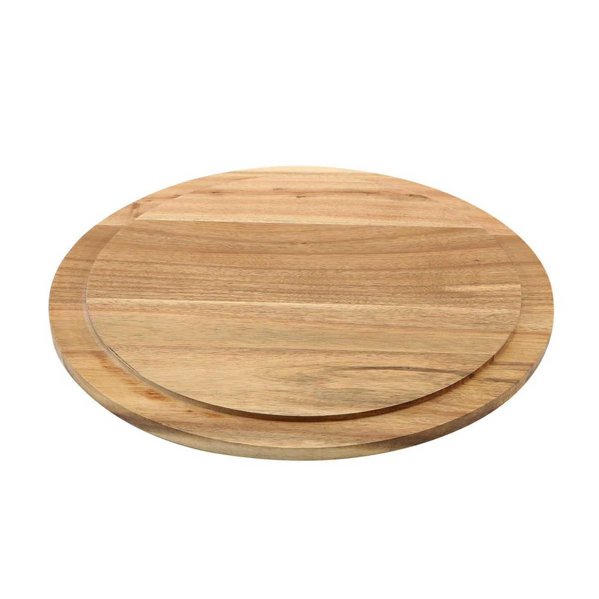 Genware Round Wood Serving / Cake Board 33cm