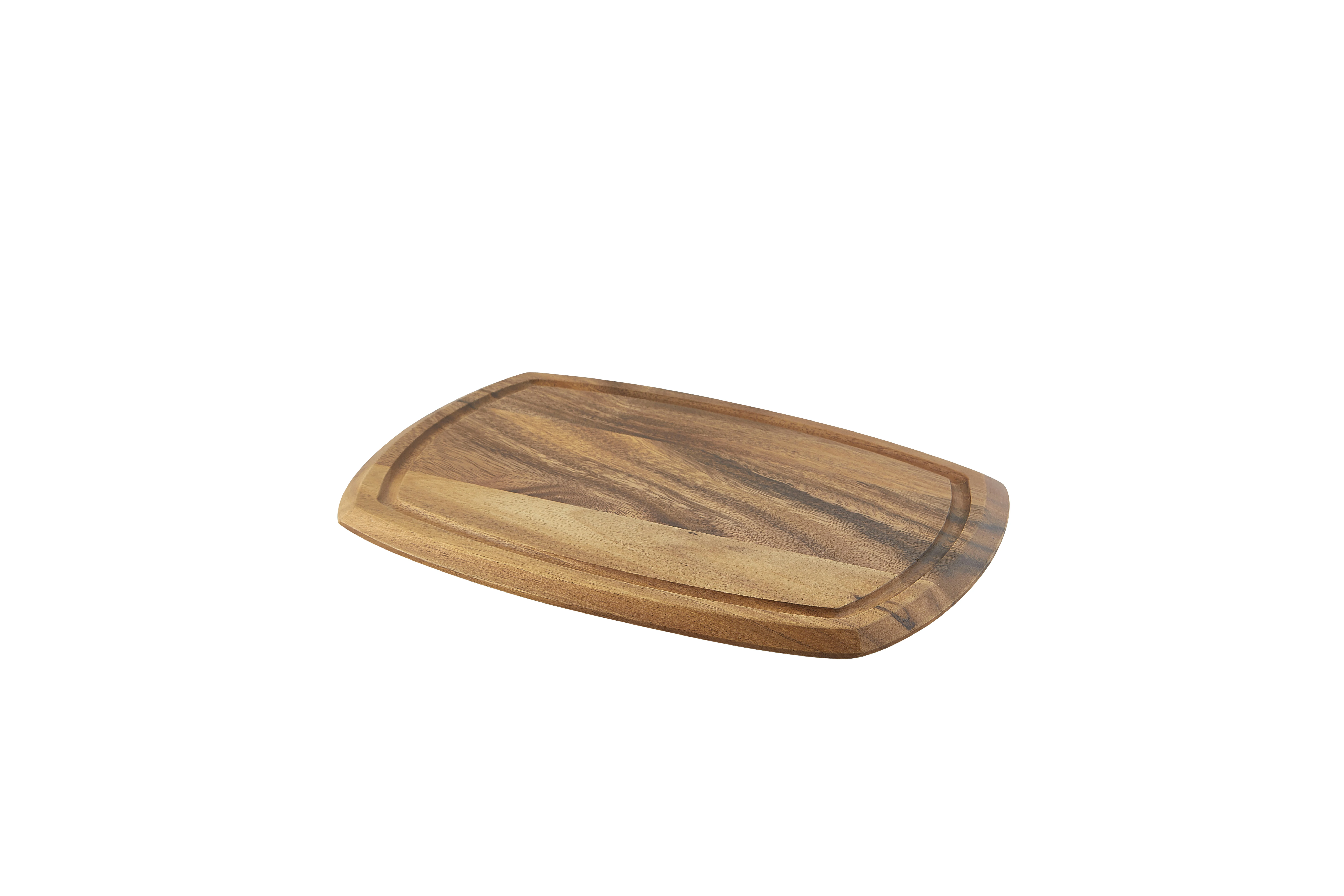 Genware Acacia Wood Serving Board 36 x 25.5 x 2cm